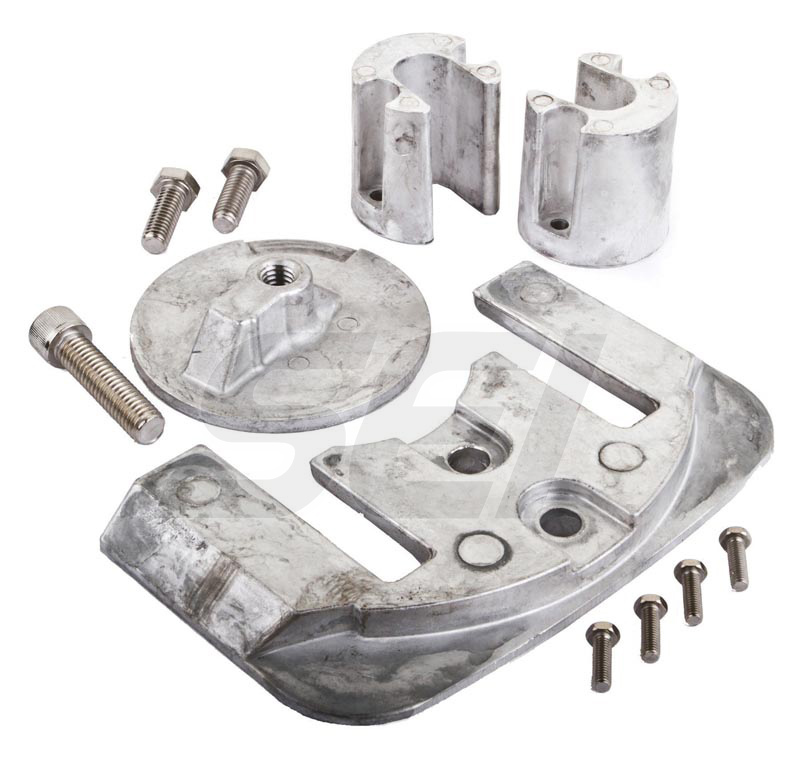 Mercruiser Bravo 2 & 3 Anode Kit, Zinc - SEI