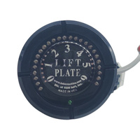 Action Series Lift Plate LED Gauge Black BMS-110-301000