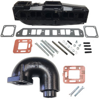 Mercruiser 3.0L 120R/140R 4 Cyl BARR Exhaust Manifold And Riser Kit BW-00146