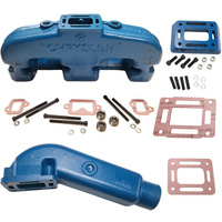 Chrysler V8 BARR Manifold and Riser Kit BW-00149