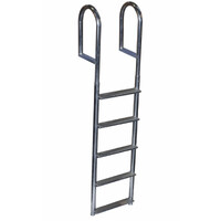 DE2045F - 5 Step Fixed Aluminum Dock Ladder