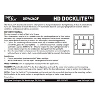 DE96263F - Solar Dock Light DE-96-263-F