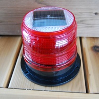 Marker Light, Solar, 123x100mm, Red