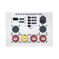 BEP Battery  Panel – Single Engine Two Battery Banks 113677