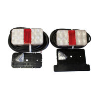 Trailer Lights LED W/Proof Pair 9Mt Cable 214028
