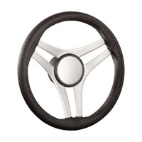 Gussi® Italia Steering Wheel - Molinara Three Spoke Aluminium 271224