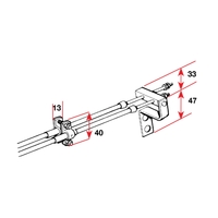 Dual Station Throttle Selection Kit - Inboard & Stern Drive 301110