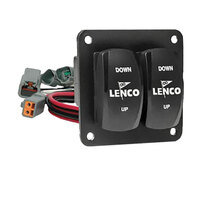 Lenco Double Rocker Switch Kit - 12 & 24-Volt | Single Actuator Systems 312800