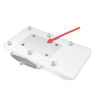 Minn Kota - Quick Release Bracket Internal Puck - White - 603009