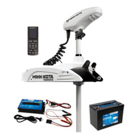Minn Kota Riptide Terrova 54" 55Lb 12V/100AH Lithium Battery & Charger Pack - 604110LP100