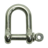 BLA Standard 'D' Shackles - Stainless Steel