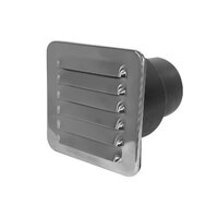 Louvre Vents - Stainless Steel with Tail