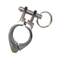 Canopy Bow Knuckles - Stainless Steel Split Open