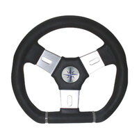 Luisi Steering Wheel - Elba Three Spoke Aluminium P-271114