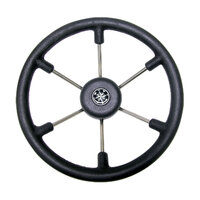 Luisi Steering Wheel - Leader Six Spoke Stainless Steel P-271212