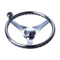 Steering Wheel - Three Spoke Stainless Steel P-271266