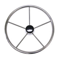Steering Wheel - Five Spoke Stainless Steel P-271280