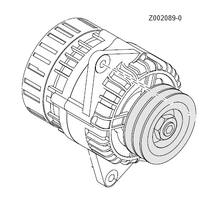 Steyr Alternator - 90A - Z002089-0