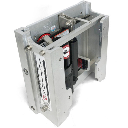 4" Black Setback Action Series Jack Plate BMS-100-104101-B