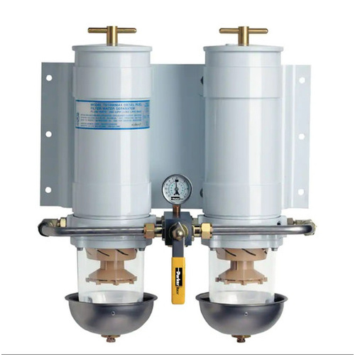 Racor 751000MAX2 Dual Turbine Fuel Filter Water Separator Assembly