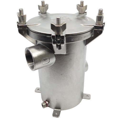 SISO Strainer with Solid Lid - 1-1/2" WS-SISO-150-S-A