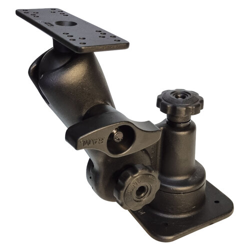 Ram Mount Swing Arm Ratchet Horz Base D Uni Top - 109357