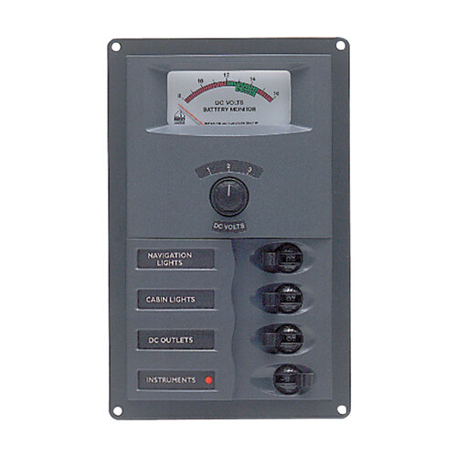 BEP ‘Contour’ Circuit Breaker Panels - with Analogue Meters 113141