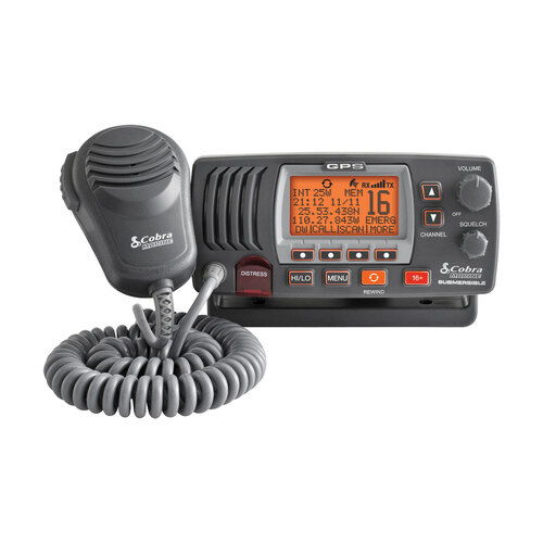 Cobra Marine VHF Radio - Class-D Fixed Mount With GPS 118130