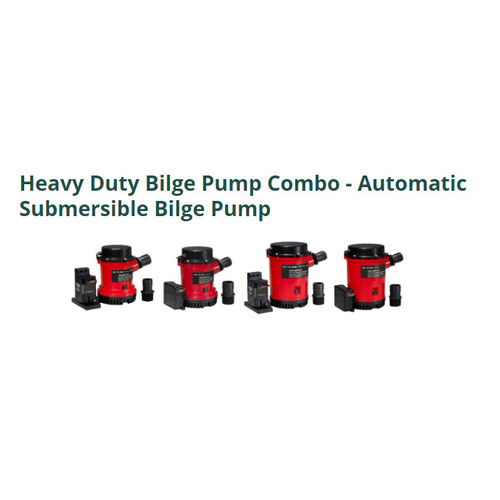 SPX Heavy Duty Bilge Pump Combo - BLA 131842