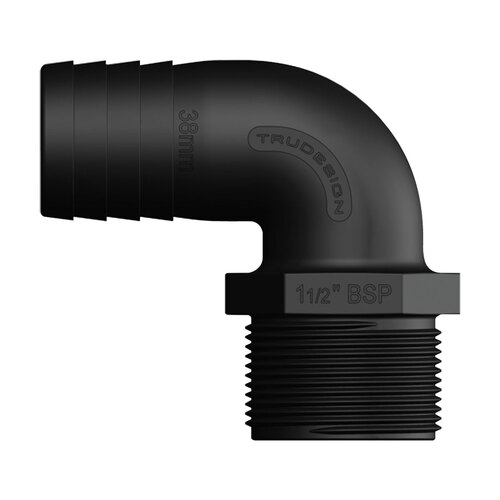 TruDesign Tail - Male Long Thread 90 Deg 1/2 138684
