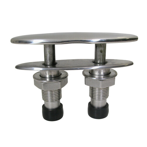 Marine Town Drop Down Cleats - Cast Stainless Steel 110 192169