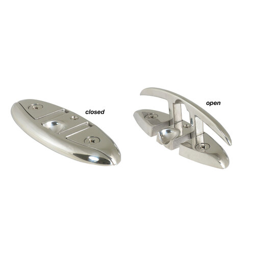 Marine Town Foldaway Cleat - Cast Stainless Steel 155 192260