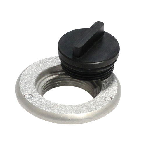 Drain Plug - Heavy Duty Black Acetal 192401