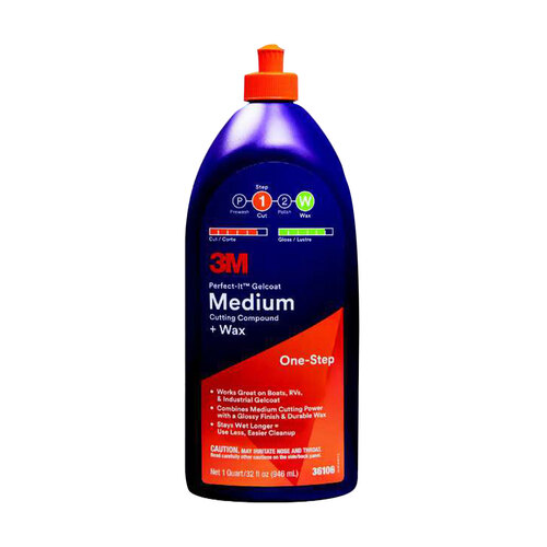 3M Gelcoat Finishing System - Medium Cutting Compound Perfect-It 946ml 268354