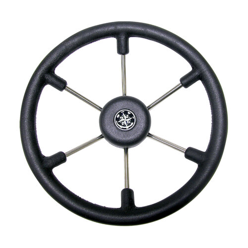 Luisi Steering Wheel - Leader Six Spoke Stainless Steel - BLA 271212