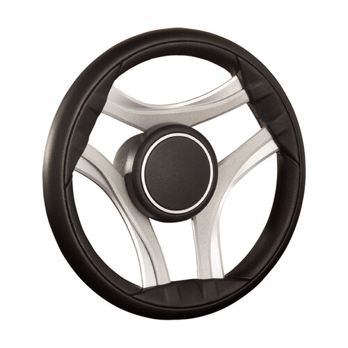 Gussi ® Italia Steering Wheel - Durello Three Spoke Aluminium 271222