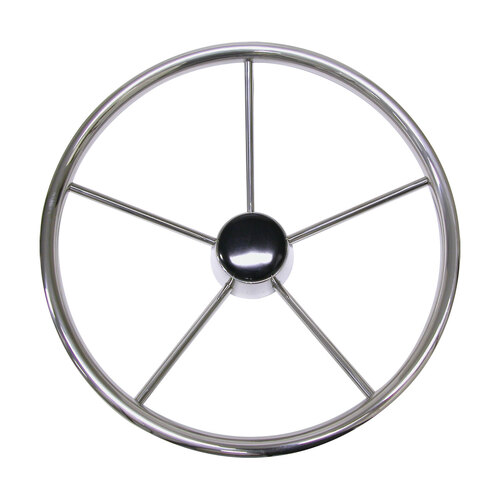 Steering Wheel - Five Spoke Stainless Steel - BLA 271280
