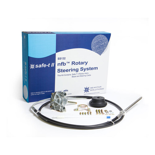 SeaStar Solutions Steering System Kit - (No Feed Back) Safe-T ll 9 ft 280009