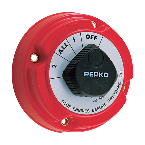 Perko 3 Way Battery Switch 401111