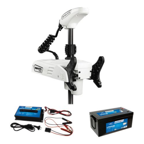 Minn Kota Riptide Terrova Quest 60" 36V/100AH Lithium Battery & Charger Pack - 604120LP100
