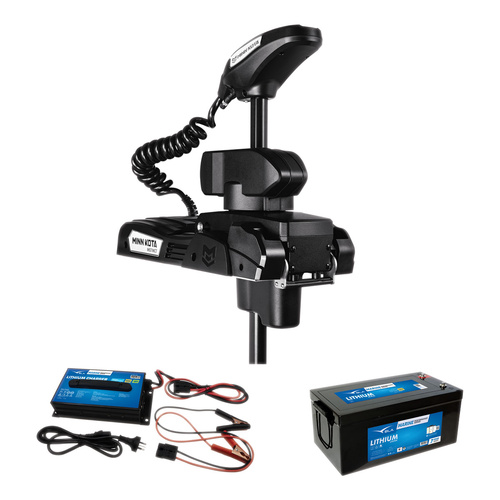 Minn Kota Riptide Instinct Quest 100" 36V/100AH Lithium Battery & Charger Pack - 604140LP100