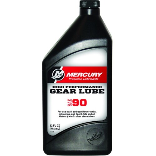 Mercury High Performance Gear Lube 946ml w/Pump 8M010495