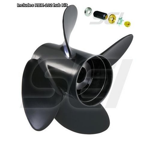 Solas Rubex Propeller Aluminum 4 Blade 17"
